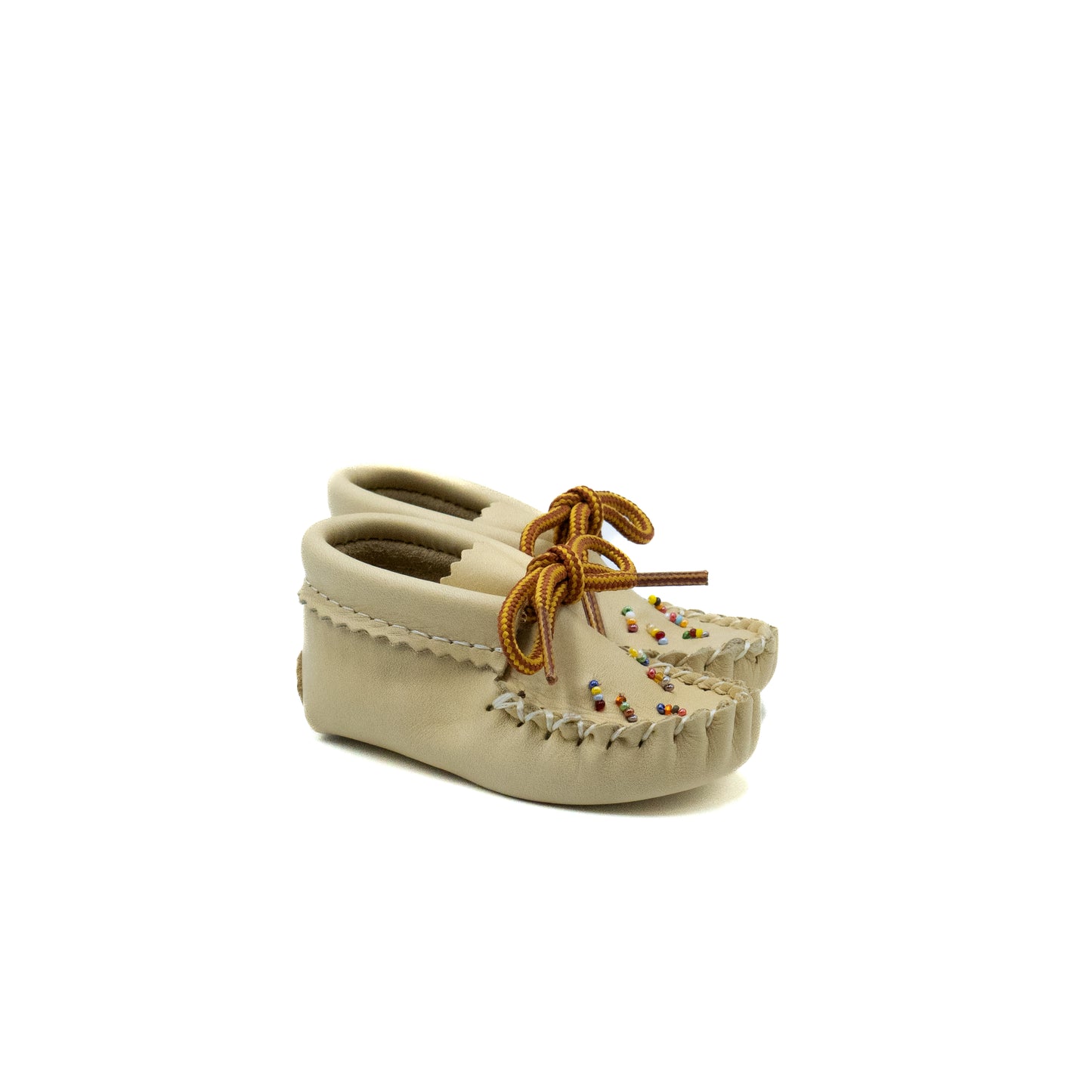 133/7 Baby Cream Moc with Beading