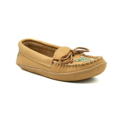 B4890 Ladies Moose Moc with Beading TOP SELLER