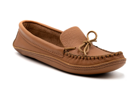 189 Mens Cow Moc with Double Leather Sole